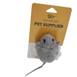 JUGUETE PARA GATO CON SONIDO RATON