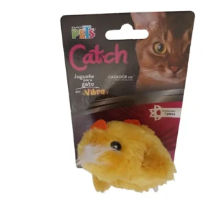 JUGUETE PARA GATO POLLITO VIBRA