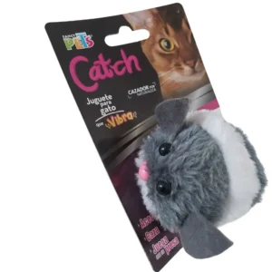 JUGUETE PARA GATO VIBRA RATON